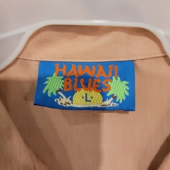 Vintage Men's Sailboat button down tiki shirt size large - Picture 3 of 7
